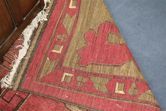 A Gabbeh red ground carpet 460 x 300cm